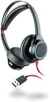 Plantronics 缤特力 Blackwire C7225 双耳/立体声 USB ANC 耳机黑色