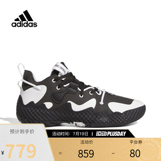 adidas 阿迪达斯 中性Harden Vol. 6篮球常规篮球鞋 GV8704 39