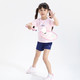 ANTA 安踏 2022夏季女童运动套装小童运动服安踏童装