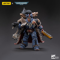 暗源JOYTOY 战锤40K JT3333 太空野狼 拉格纳 黑鬃