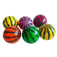 达麦欧 儿童弹跳球玩具彩色弹力球夜光球大尺寸实心橡胶球 45号西瓜球3个-颜色随机