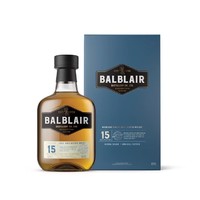 Balblair 巴布莱尔 15年 单一麦芽苏格兰威士忌 46%vol 1000ml