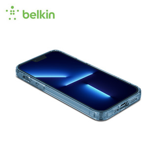 belkin 贝尔金 苹果13手机壳透明磁吸MagSafe保护套超薄抗菌全包防防摔防指纹iPhone13ProMax  苹果手机壳