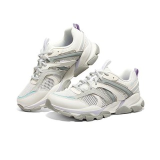 SKECHERS 斯凯奇 BOB'S SPORT系列 Sierra 女子休闲运动鞋 117308/WMLT 白色/多彩色 37