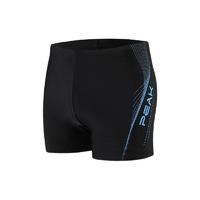 PEAK 匹克 男子平角泳裤 YS00125 黑兰色 M