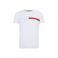 TOMMY HILFIGER 汤米·希尔费格 男士圆领短袖T恤 16572 白色 S