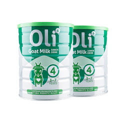 OLi6 颖睿 澳大利亚进口Oli6婴儿童配方羊奶粉4段3-7岁800g*2罐