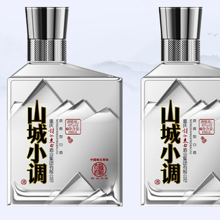 SHI XIAN TAI BAI 诗仙太白 山城小调 45%vol 浓香型白酒 100ml*2瓶 整箱装