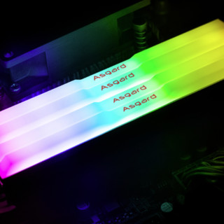 Asgard 阿斯加特 洛极系列 W2 DDR4 3200MHz RGB 台式机内存 RGB灯条 灰色 16GB 8GB*2