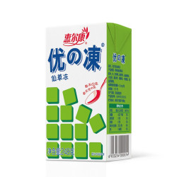 惠尔康烧仙草凉粉饮料优的冻仙草冻清凉饮品248g16盒整箱礼盒装送礼