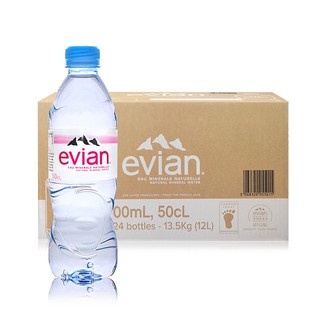 evian 依云 矿泉水 500ml*5瓶