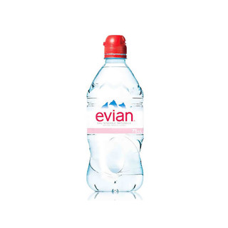 evian 依云 矿泉水 750ml*12瓶 运动盖