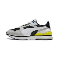 PUMA 彪马 R78 Futr Cyber 中性休闲运动鞋 381067-02 灰/白/荧光黄 40