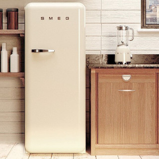 Smeg 斯麦格 FAB28 直冷单门冰箱 270L 奶白色