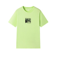 Semir 森马 男士圆领短袖T恤 10-1321100127 黄绿 L