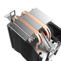 PCCOOLER 超频三 红海MINI增强版 CPU散热器（多平台/2热管/8cm双风扇/附带硅脂）