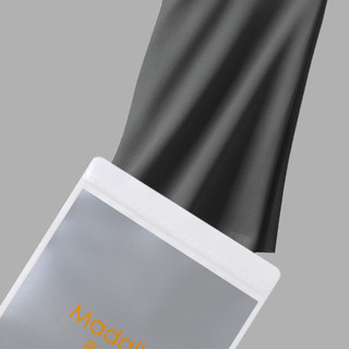 Madallo 莫代尔 男士平角内裤套装 M2058800911-A8 2条装(黑色+深灰色) XXL