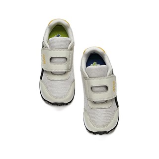 ANTA 安踏 A332113820-4 儿童休闲运动鞋 一度灰/姜黄/黑 21码