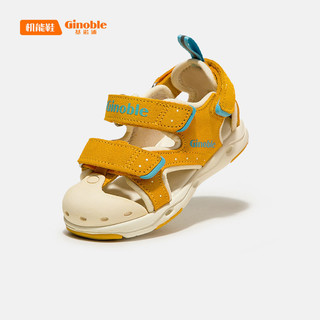 Ginoble 基诺浦 2022夏季新款学步鞋男女童凉鞋宝宝鞋子儿童魔术贴运动童鞋