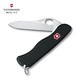 VICTORINOX 维氏 瑞士军刀 哨兵111mm(4种功能) 瑞士军士刀折叠刀具便携水果小刀 黑色磨砂面0.8413.M3