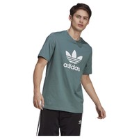 adidas ORIGINALS Trefoil 男子运动T恤 GN3483 墨绿/白 XL