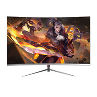 NPC 27英寸 VA 曲面 显示器 黑色(1920*1080、75Hz)
