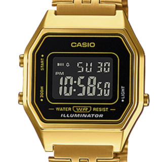 CASIO 卡西欧 复古系列 28.6毫米电子腕表 LA680WGA-1B