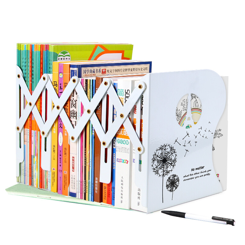 MAOTAIZI 猫太子 sx-101b 可伸缩书立 白色 单件装