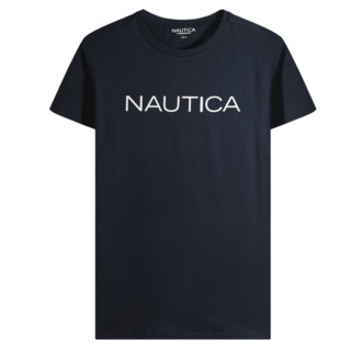 NAUTICA 诺帝卡 男士圆领短袖T恤 NDTS020472