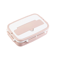 MAXCOOK 美厨 MCFT000 饭盒 3格 1.2L 粉色