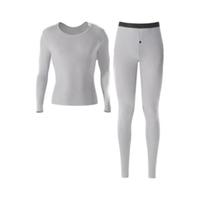 Bananain 蕉内 男士秋衣秋裤套装 WA301+/YT-2021 浅灰 L