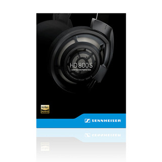 森海塞尔（Sennheiser） HD800S 旗舰发烧HIFI音乐耳机 头戴式耳机 黑色 HIFI高端 HD800S