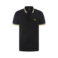 HUGO BOSS 雨果博斯 男士短袖POLO衫 50398302 碳黑色 S