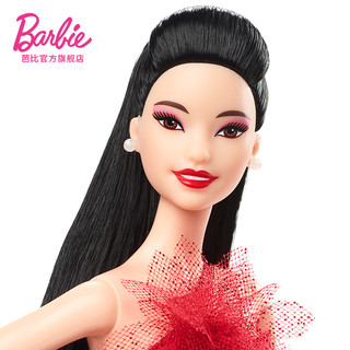 Barbie 芭比 娃娃Barbie 节日珍藏款国风女孩公主儿童生日礼物过家家 玩具