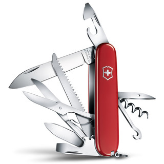 VICTORINOX 维氏 HUNTSMAN 1.3713 都市猎人瑞士军刀 红色