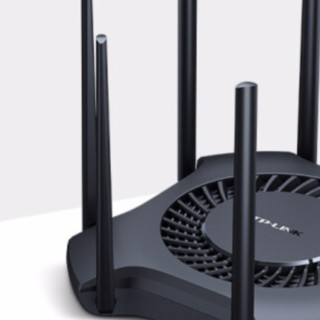 TP-LINK 普联 TL-XDR3230 双频3200M 家用千兆Mesh无线路由器 Wi-Fi 6 单个装 黑色