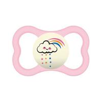MAM 美安萌 Supreme系列 804472 安抚奶嘴 夜用款 粉色云朵 6月+