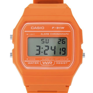 CASIO 卡西欧 38毫米石英腕表 F-91WC-9A