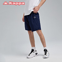 Kappa 卡帕 短裤男运动短裤休闲五分裤阔腿篮球裤K0B32DY03