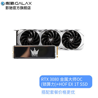 GALAXY 影驰 GeForce RTX 3070 黑将 显卡 10GB+HOF PRO 20 1TB SSD 套装