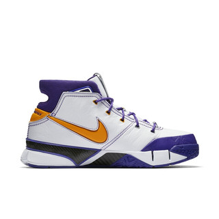 NIKE 耐克 Kobe 1 Protro 男子篮球鞋 AQ2728-101 紫/白/黄 43