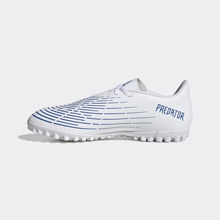 adidas 阿迪达斯 Predator Edge.4 TF 中性足球鞋 GX0011 白蓝色 42.5