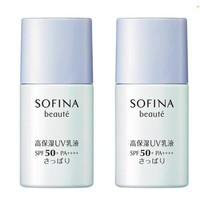 SOFINA 苏菲娜 倍护防晒乳 SPF50+ PA++++ 清爽型 12ml（赠 同款12ml）