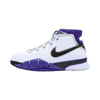 NIKE 耐克 Kobe 1 Protro 男子篮球鞋 AQ2728-105 黑/白/紫 45