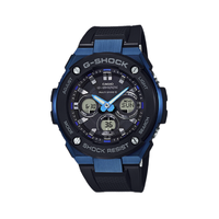 CASIO 卡西欧 G-SHOCK G-STEEL系列 49.3毫米男士太阳能电波腕表 GST-W300G-1A2