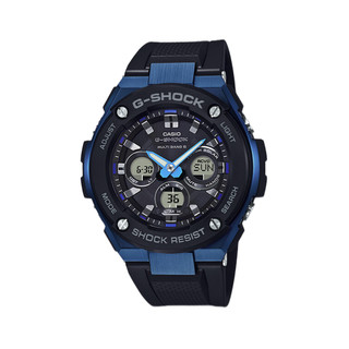 CASIO 卡西欧 G-SHOCK G-STEEL系列 49.3mm石英腕表 GST-W300G-1A2