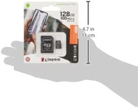 Kingston 金士顿 Canvas Select Plus microSD卡，SDCS2/128 GB，10类，包括 SD 适配器