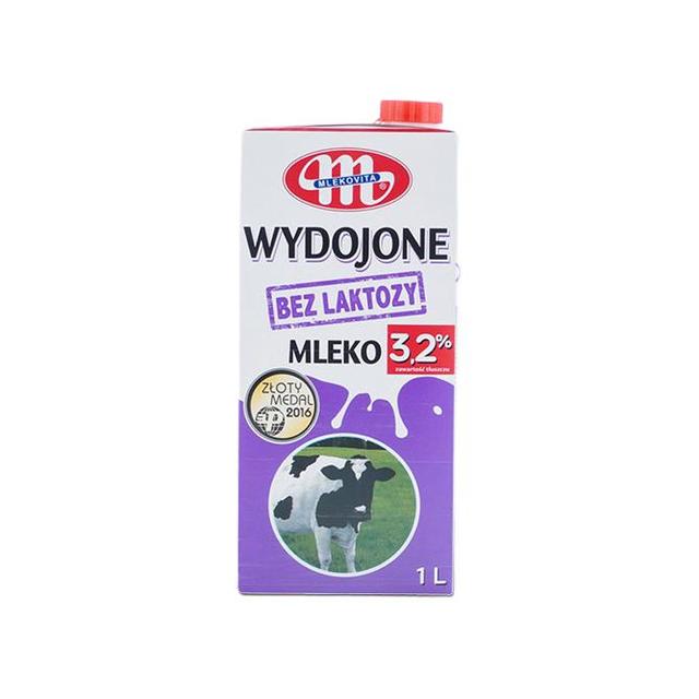 MLEKOVITA 妙可 全脂无乳糖牛奶 1L*6盒