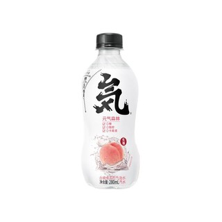 元气森林 0糖0脂0卡苏打气泡水无糖饮料白桃味280mL*12瓶碳酸饮料