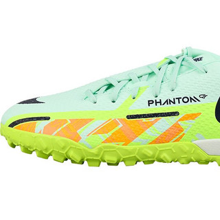 NIKE 耐克 Phantom Gt2 Academy TF 中性足球鞋 DC0803-343 绿色/橙色 44.5